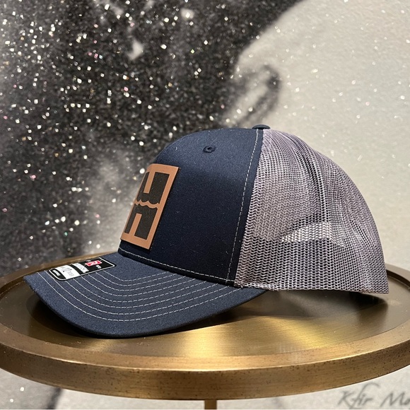 SnapBack Mesh Hat Navy Grey - Picture 4 of 8